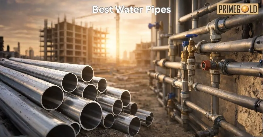 Best water pipes for building water supply using stainless steel pipelines