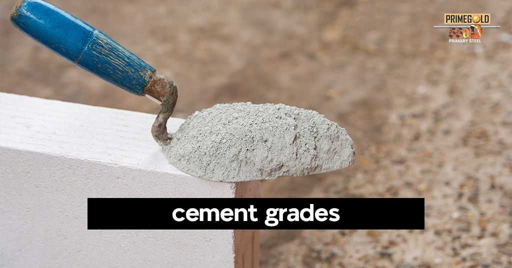cement grades