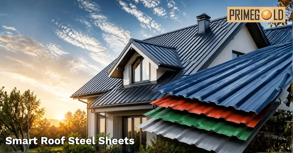 Smart Roof Steel Sheets for Modern Home Roofing.