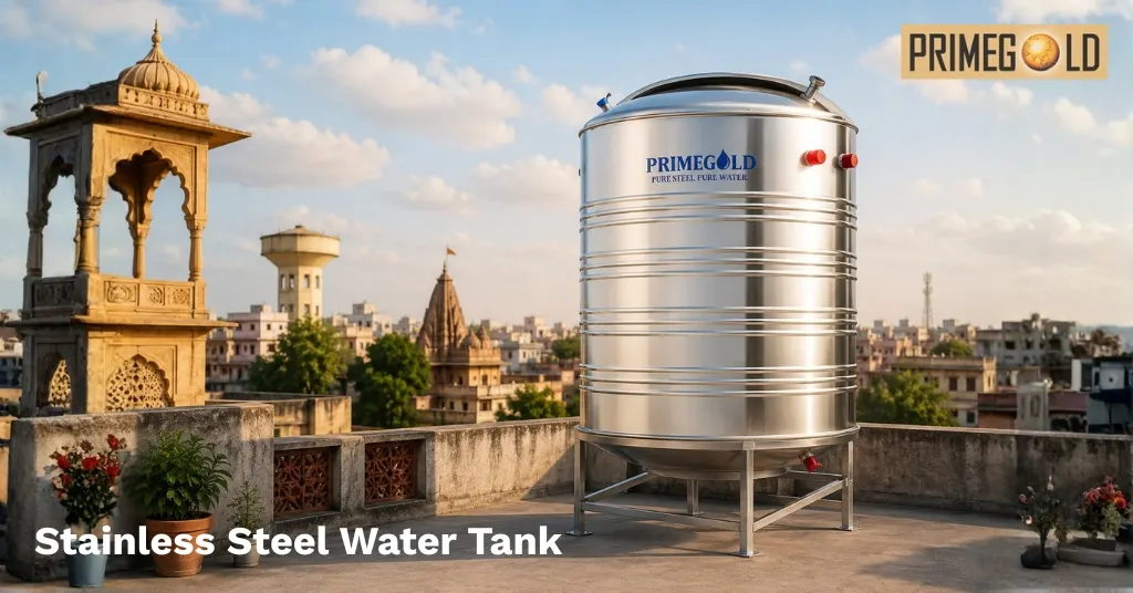 Stainless Steel Water Tank for safe and durable water storage solutions.