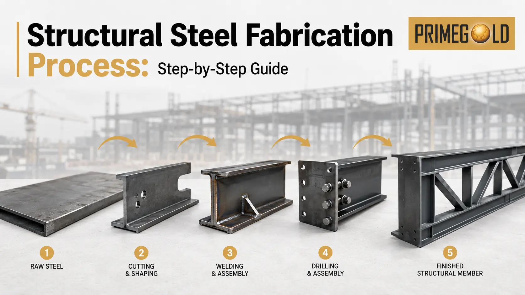 structural Steel Fabrication Process Step-by-Step Guide