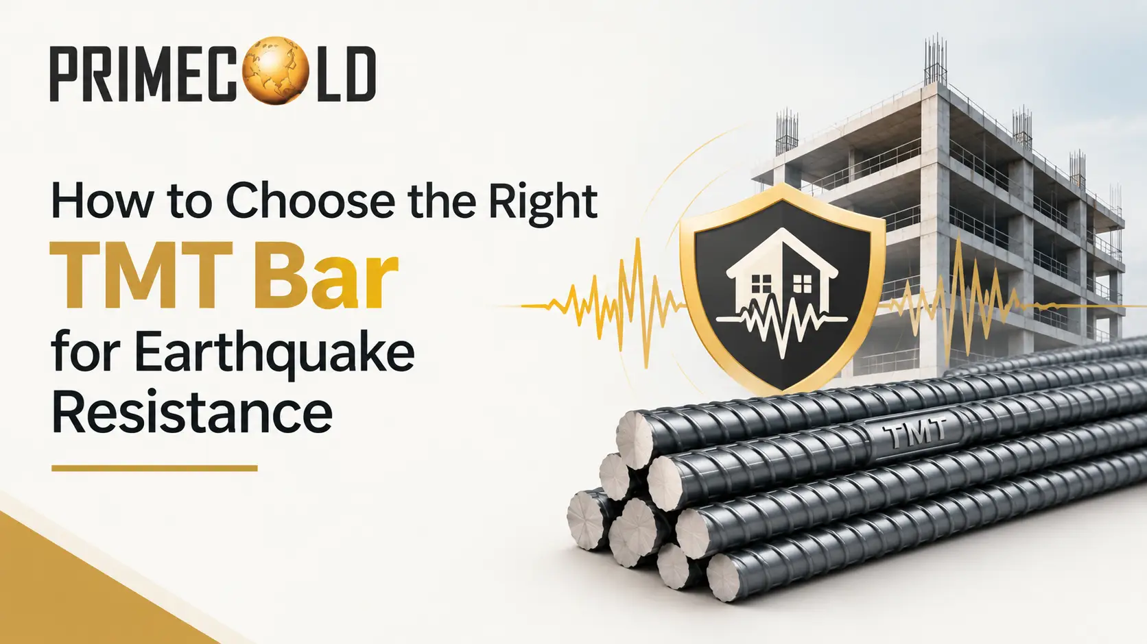 TMT Bar for Earthquake Resistance