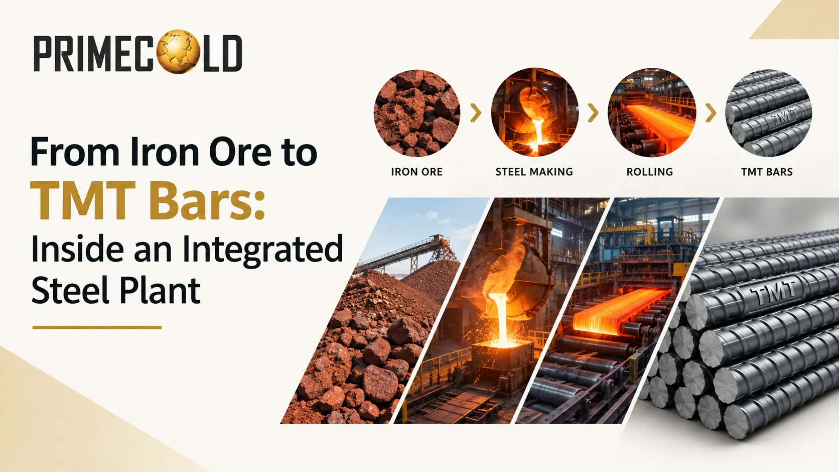 From Iron Ore to TMT Bars